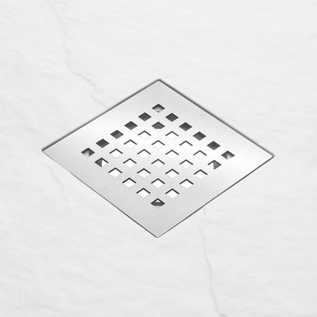Brand New Bathrooms Polymer Anti-Slip Shower Tray (10 sizes, White) - Brand New Bathrooms