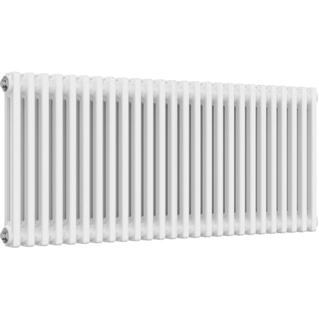 Brand New Bathrooms "Whitby" 2 Column Radiator (17 sizes, White) - Brand New Bathrooms