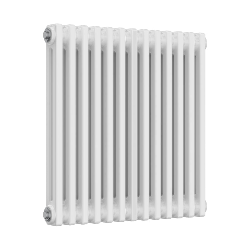Brand New Bathrooms "Whitby" 2 Column Radiator (17 sizes, White) - Brand New Bathrooms