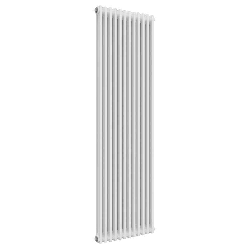 Brand New Bathrooms "Whitby" 2 Column Radiator (17 sizes, White) - Brand New Bathrooms