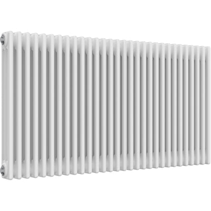 Brand New Bathrooms "Whitby" 3 Column Radiator (35 sizes, White) - Brand New Bathrooms