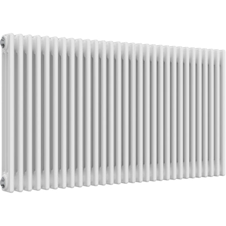 Brand New Bathrooms "Whitby" 3 Column Radiator (35 sizes, White) - Brand New Bathrooms