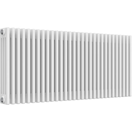 Brand New Bathrooms "Whitby" 4 Column Radiator (28 sizes, White) - Brand New Bathrooms