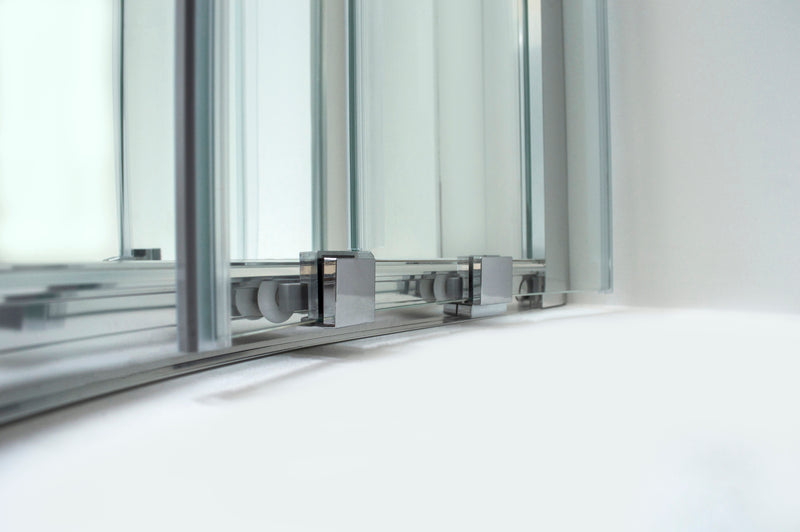 Coram Showers Optima 6 Sliding Shower Door (4 sizes, 4 colours) - Brand New Bathrooms