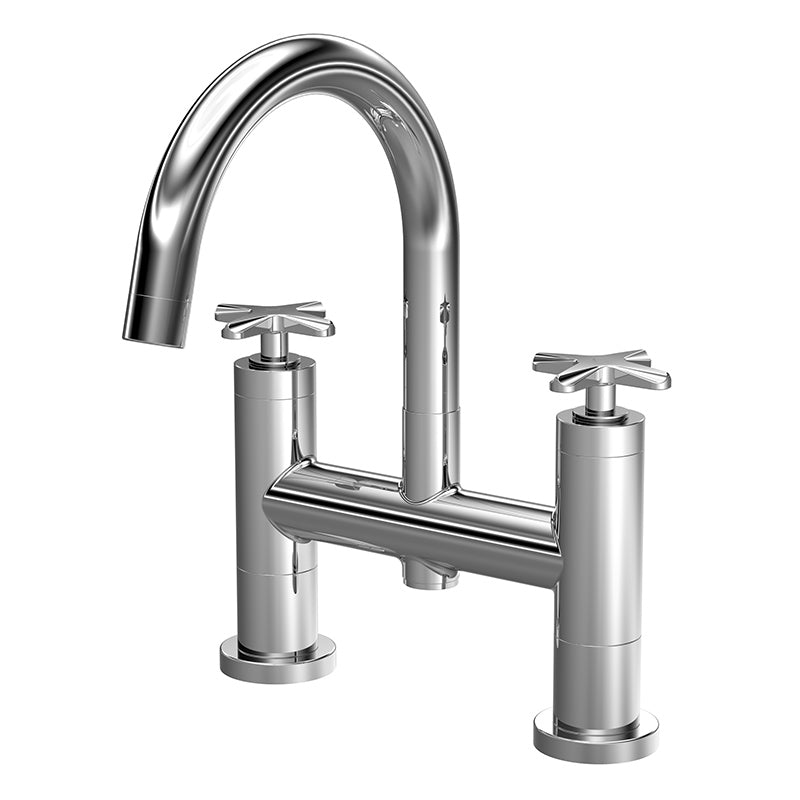 Nuie Aztec Deck Mount Bath Filler (3 colours) - Brandnew Bathroom