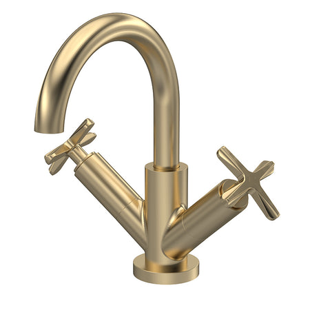 Nuie Aztec Deck Mount Mono Basin Mixer Tap with Push Button Waste (3 colours) - Brandnew Bathroom