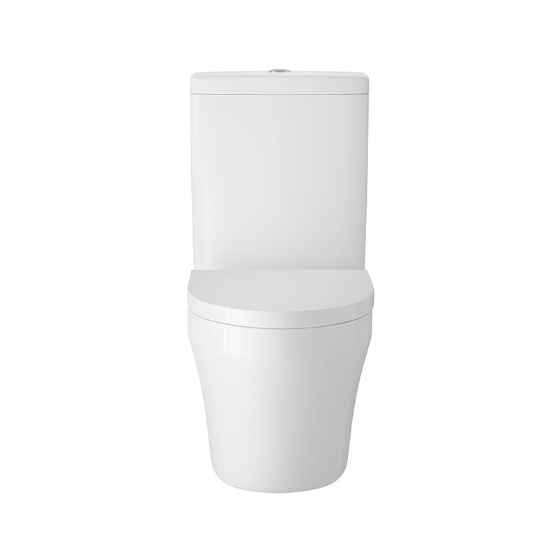 Brand New Bathrooms - Hudson Reed Luna Flush to Wall Pan, Cistern & Seat (1 style, white)
