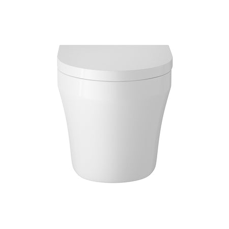 Hudson Reed Luna Pan & Toilet Seat (2 style, White) - Brandnew Bathroom