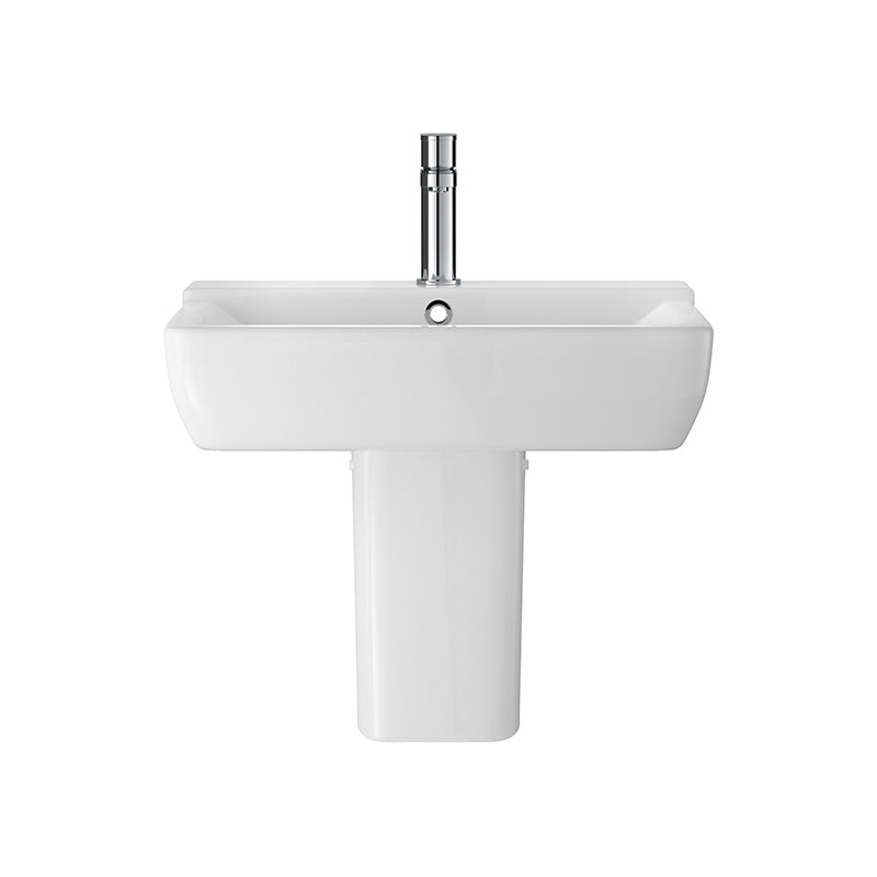 Hudson Reed Arlo 550mm Basin (2 style, White) - Brandnew Bthroom