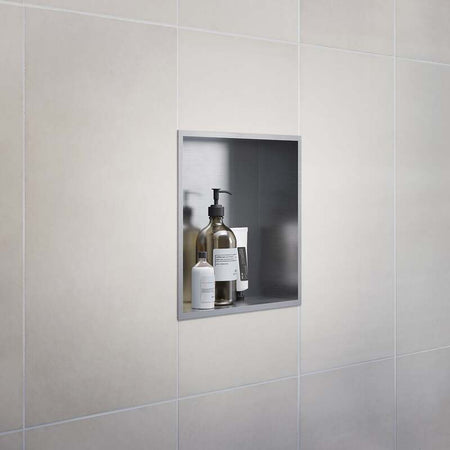 Smedbo Sideline Shower Wall Niche (2 sizes, 2 colours) - Brand New Bathrooms