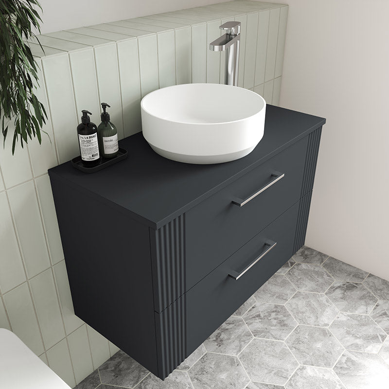 Nuie Round Vessel Basin (1 size, White) - Brand New Bathrooms