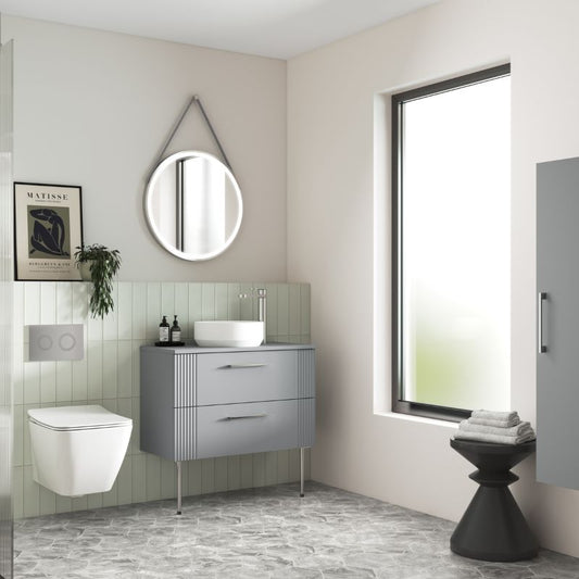 Nuie Wall Hung Vanity Decorative Leg Set (1 size, 3 colours) - Brand New Bathrooms