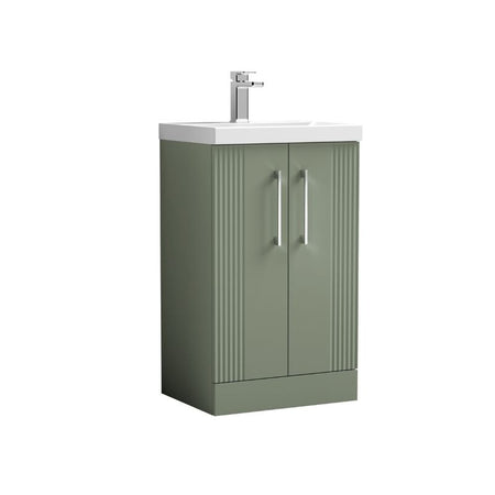 Nuie Deco Floor Standing 2 Door Vanity & Basin 1 (1 size, 5 colours) - Brand New Bathrooms