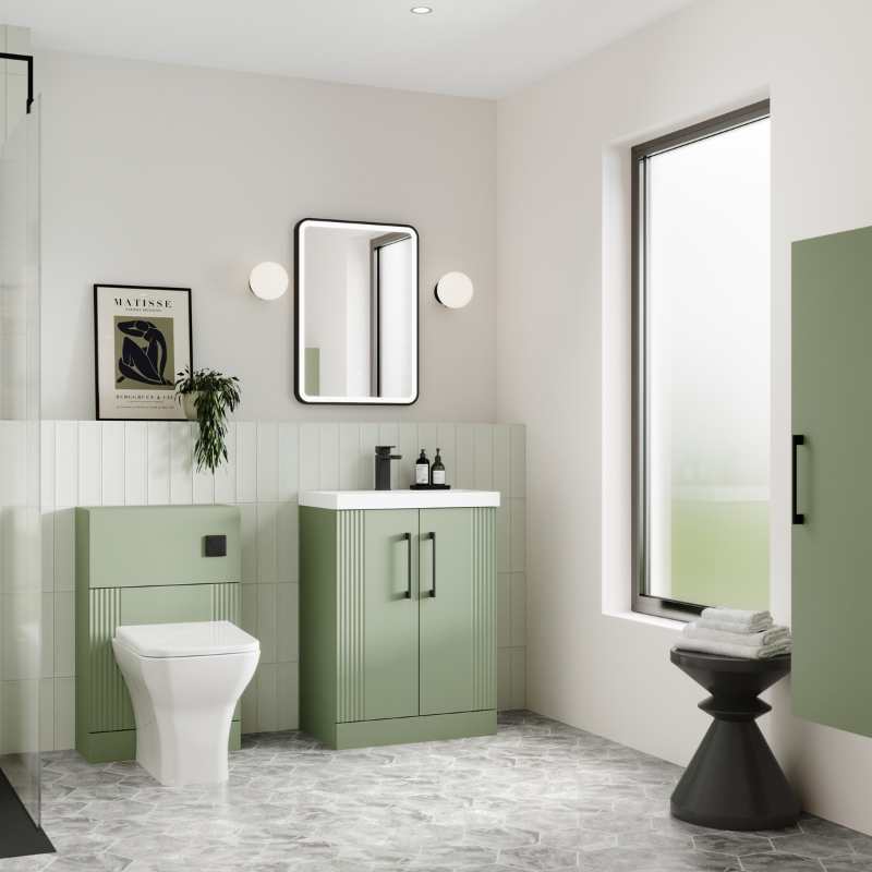 Nuie Deco Wall Hung Tall Unit (1 size, 5 colours) - Brand New Bathrooms