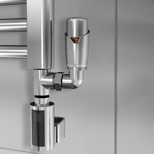 Reina T-piece for Dual Fual Radiators (1 size, 5 colours) - Brand New Bathrooms