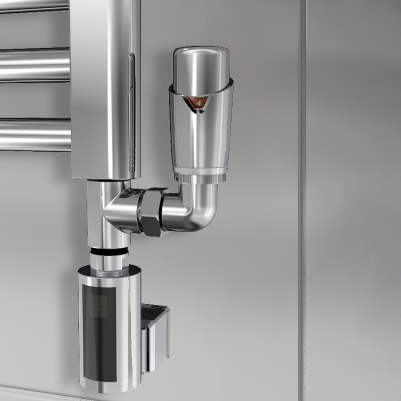 Reina T-piece for Dual Fual Radiators (1 size, 5 colours) - Brand New Bathrooms
