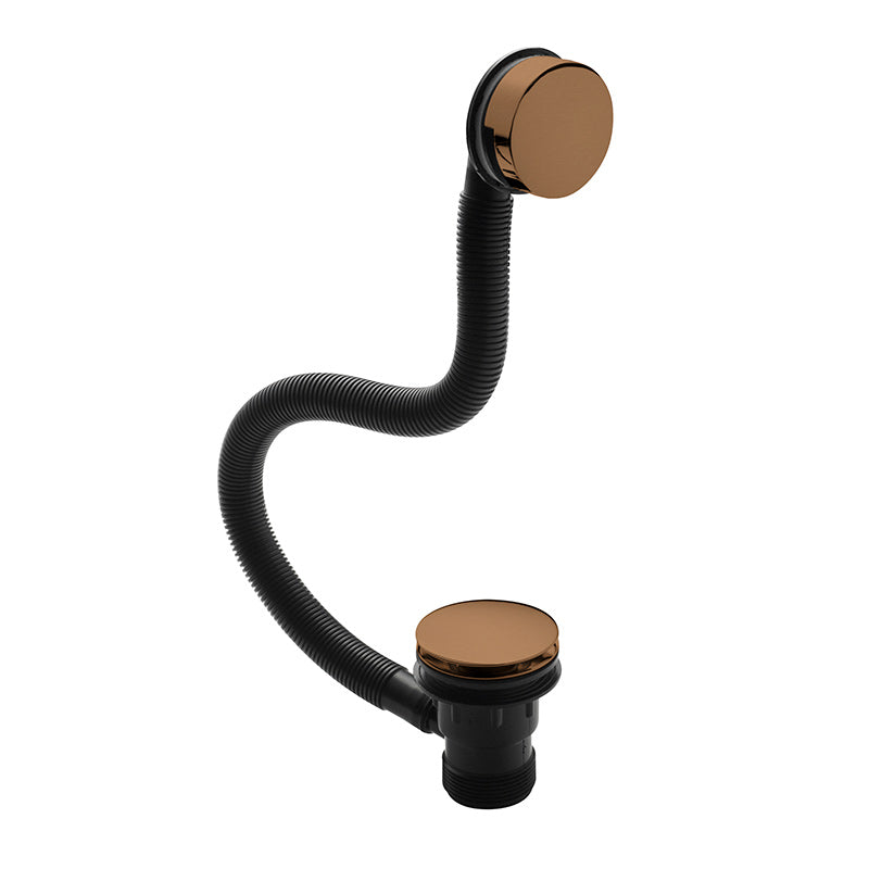 Nuie Easyclean Sprung Plug Bath Waste (Brushed Bronze) - Brandnew Bathroom