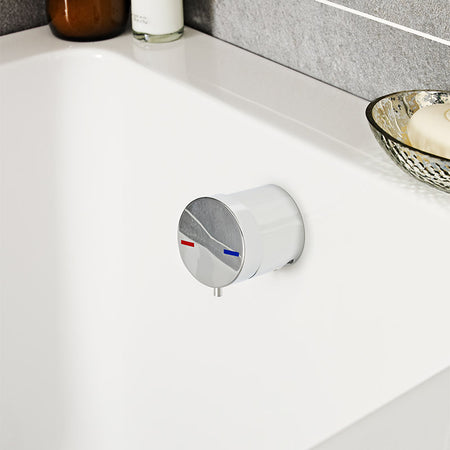 Nuie Single Lever Freeflow Bath Filler (Chrome) - Brandnew Bathroom