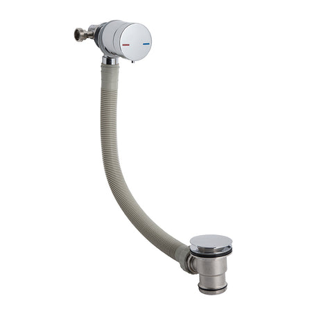 Nuie Single Lever Freeflow Bath Filler (Chrome) - Brandnew Bathroom