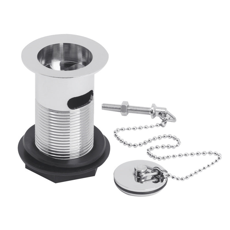 Nuie Wastes & Extras Basin Plug And Chain (Chrome) - Brandnew Bathroom