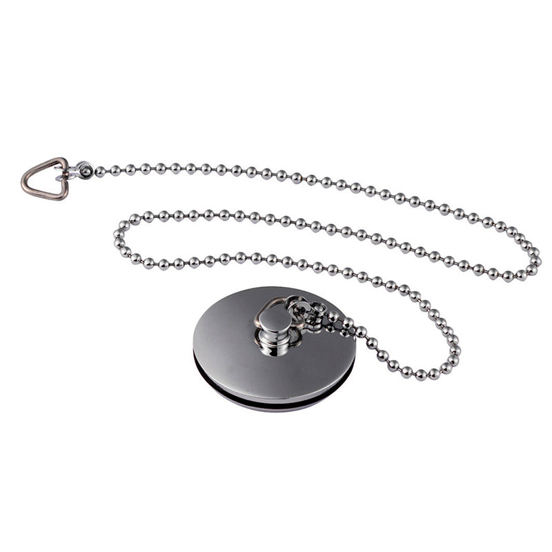 Nuie Wastes & Extras Bath Plug And Chain (Chrome) - Brandnew Bathroom