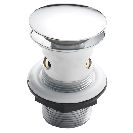 Nuie Easyclean Sprung Plug Basin Waste (Chrome) - Brandnew Bathroom