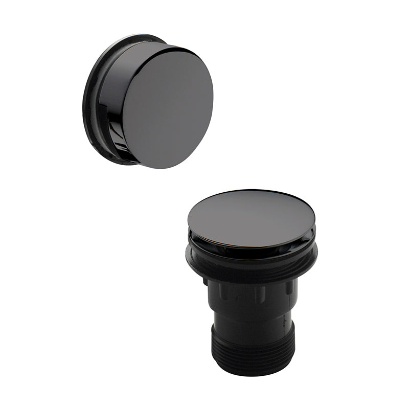 Nuie Wastes & Extras Click Clack Bath Waste With Easyclean Removable Grid (Brushed Pewter) - Brandnew Bathroom