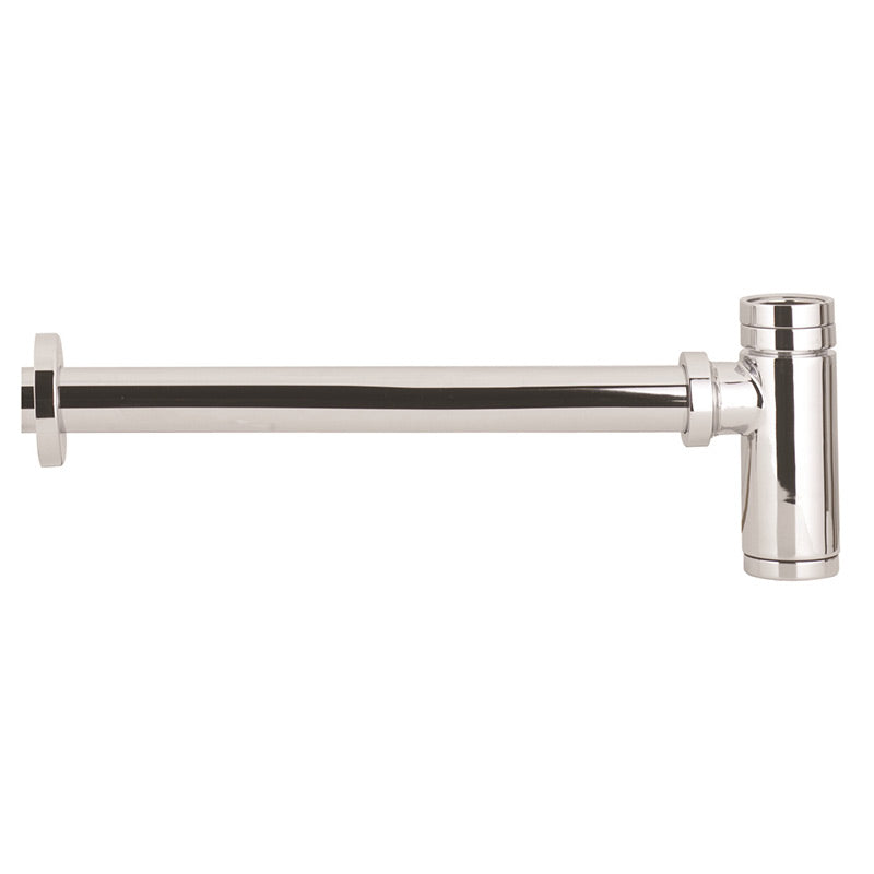 Nuie Ceramics Accessories Minimalist Bottle Trap (1 size, Chrome) - Brand New Bathrooms