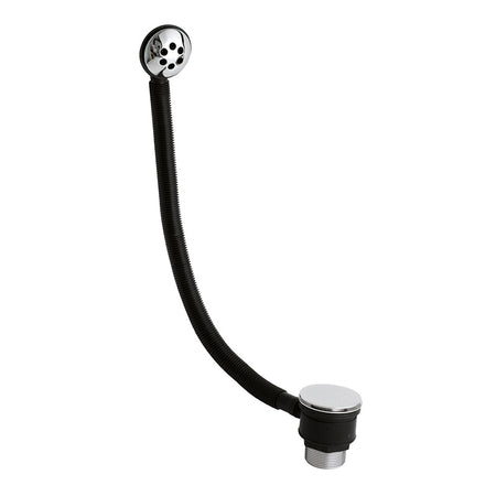 Nuie Wastes & Extras Push Button Bath Waste (Chrome) - Brandnew Bathroom