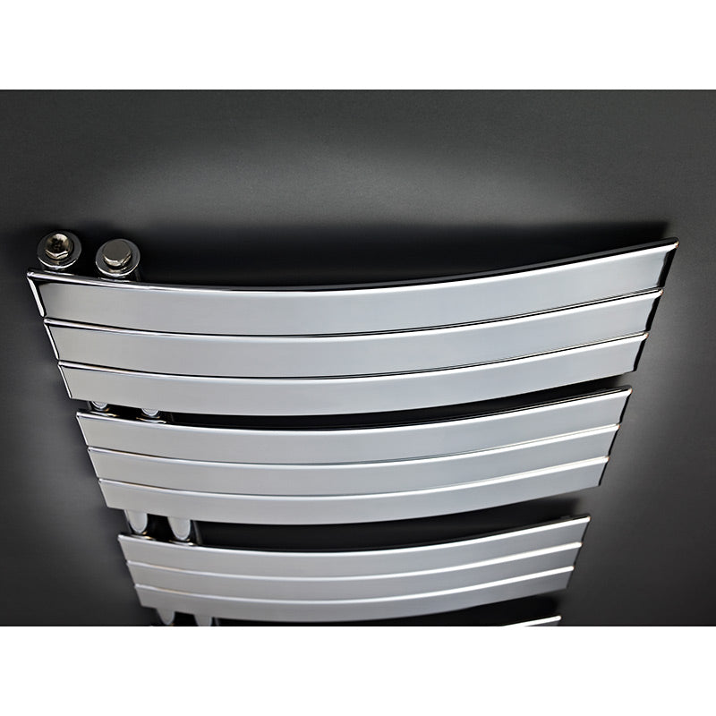 Nuie Elgin Heated Towel Rail (1 size, Chrome) - Brand New Bathrooms