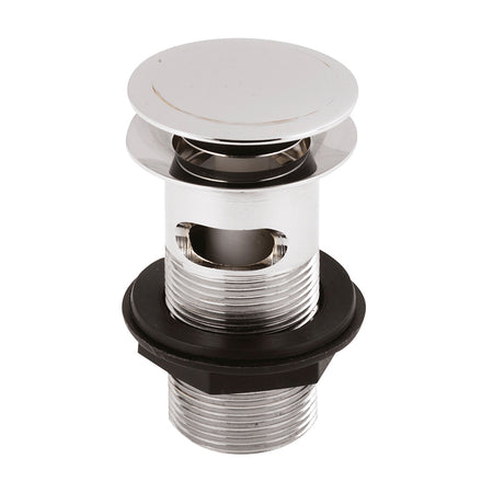 Nuie Wastes & Extras Push Button Basin Waste (Chrome) - Brandnew Bathroom