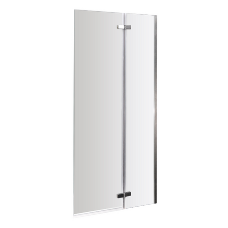 Nuie Square Bath Screens (2 sizes, Chrome) - Brandnew Bathroom