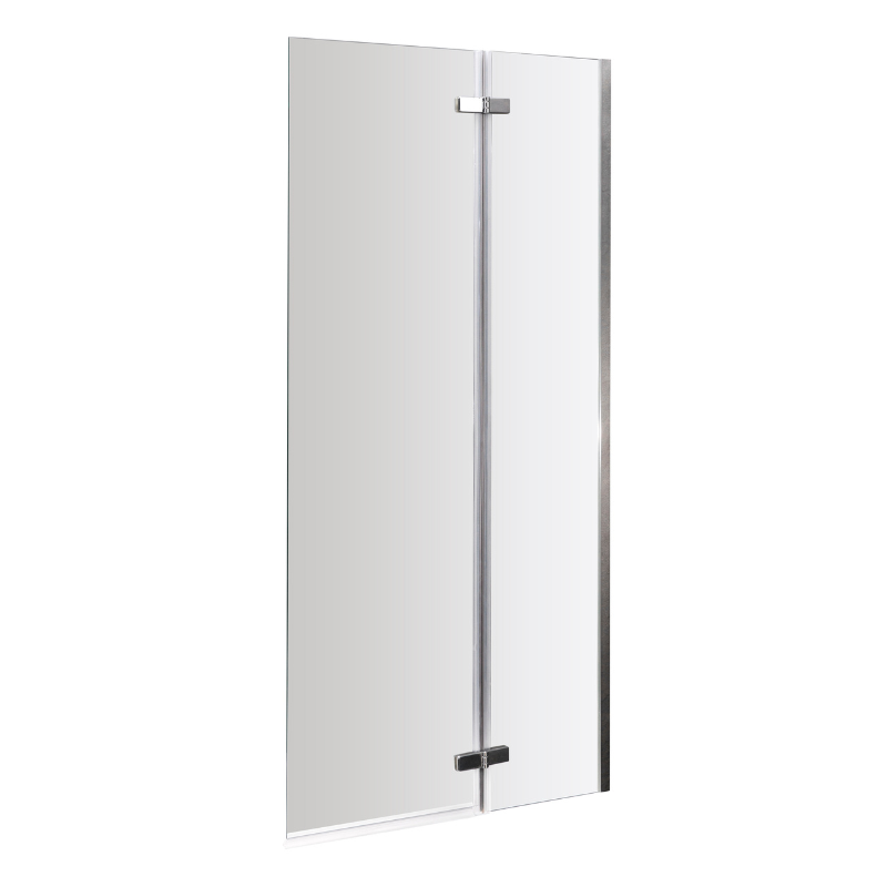Nuie Square Bath Screens (2 sizes, Chrome) - Brandnew Bathroom