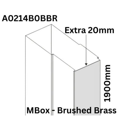Merlyn MBOX | Extension Profile (2 sizes, 3 colours)