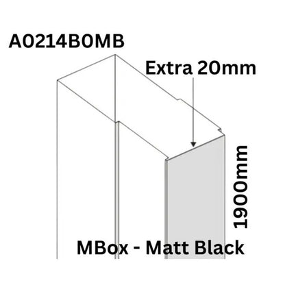 Merlyn MBOX | Extension Profile (2 sizes, 3 colours)