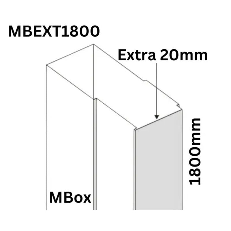 Merlyn MBOX | Extension Profile (2 sizes, 3 colours)