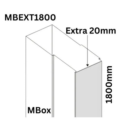 Merlyn MBOX | Extension Profile (2 sizes, 3 colours)