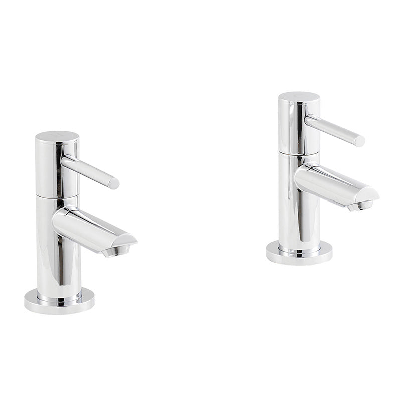 Nuie Series Two Basin Taps (Chrome) - Brandnew Bathroom