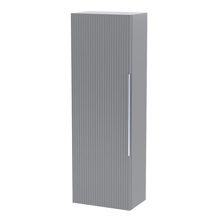 Hudson Reed Fluted Wall Mounted Single Door 1200mm Tall Boy Cabinet (1 size,5 colours) - Brand New Bathrooms