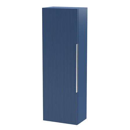 Hudson Reed Fluted Wall Mounted Single Door 1200mm Tall Boy Cabinet (1 size,5 colours) - Brand New Bathrooms