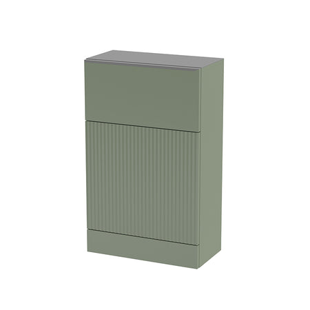 Hudson Reed Fluted Floor Standing 500mm WC Unit (1 size,5 colours) - Brand New Bathrooms