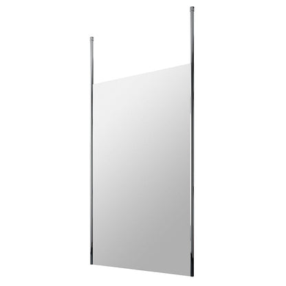 Nuie Wetroom Screen With Ceiling Post (Polished Chrome, 4 sizes) - Brandnew Bathroom