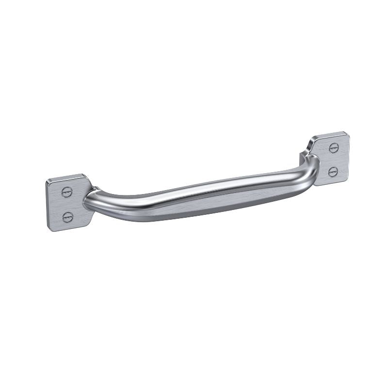 Nuie Furniture Handles Strap Handle Centres (1 size, Brushed Nickel) - Brand New Bathrooms