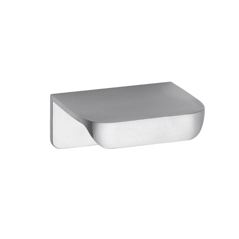 Nuie Furniture Handles Small Rear Fixed Handle Centres (2 sizes, Satin Chrome) - Brand New Bathrooms
