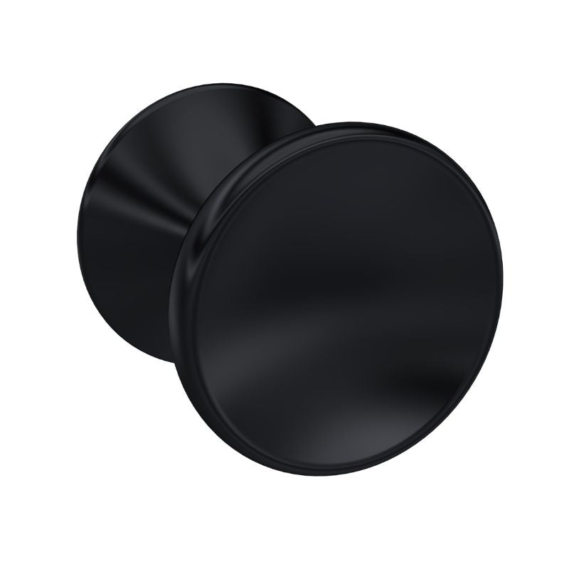 Nuie Furniture Handles Indented Round Knob (1 size, 4 colours) - Brand New Bathrooms