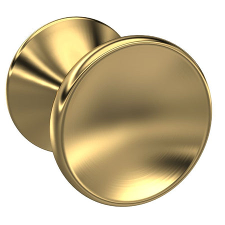 Nuie Furniture Handles Indented Round Knob (1 size, 4 colours) - Brand New Bathrooms