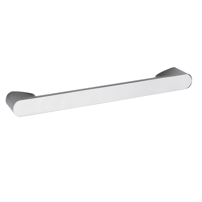 Nuie Furniture Handles Rounded D Handle Centres (1 size, Chrome) - Brand New Bathrooms