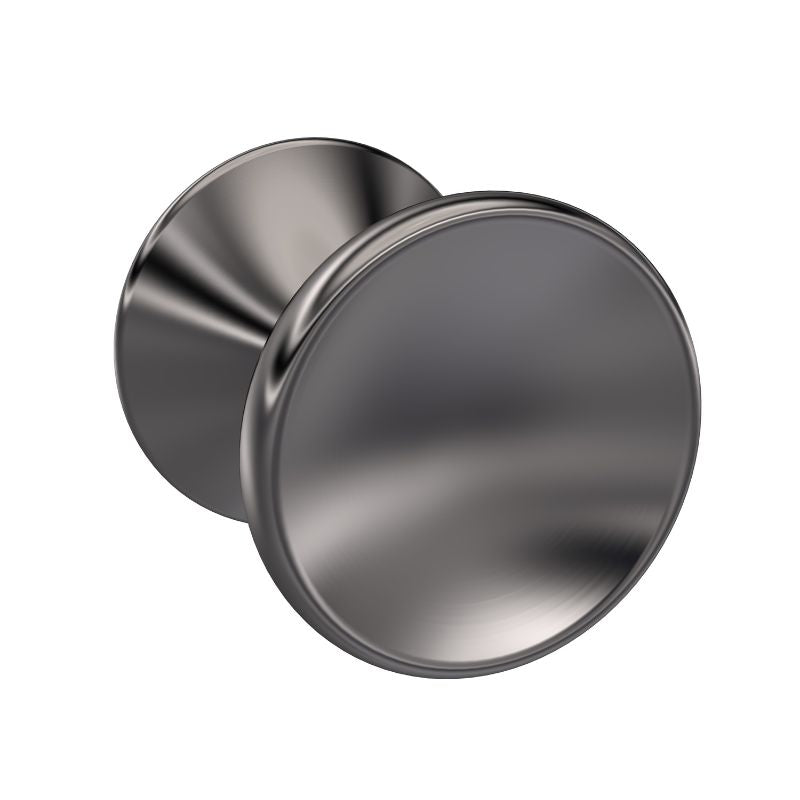Nuie Furniture Handles Indented Round Knob (1 size, 4 colours) - Brand New Bathrooms