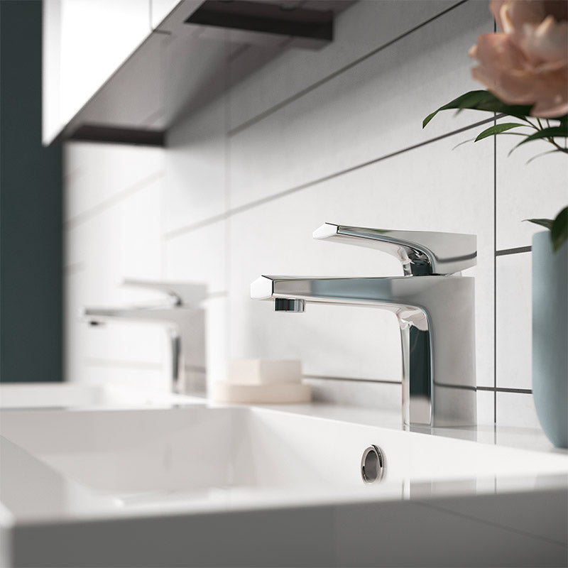 Nuie Hardy Mono Basin Mixer (Chrome) - Brandnew Bathroom