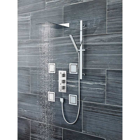 Hudson Reed Fixed Shower Heads Fixed Head (3 sizes, Chrome) - Brandnew Bathroom
